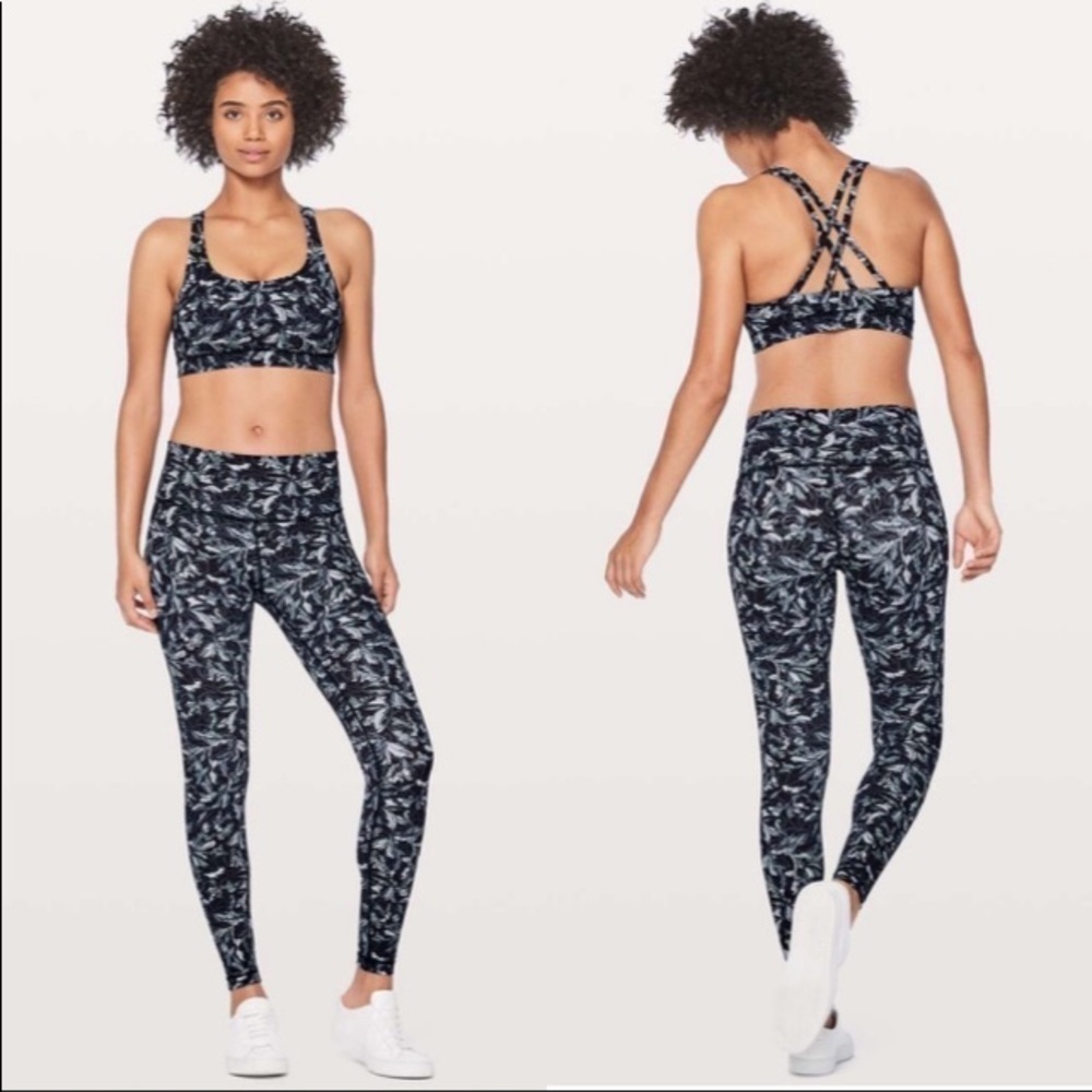 Lululemon Wunder Under Embellished Multi Legging sz 4 Athleisure gym workout - Picture 3 of 14